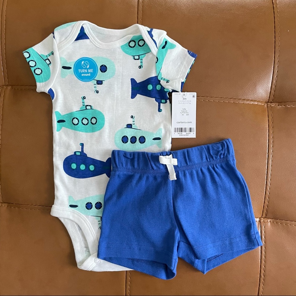 NWT Baby Boy Tshirt & Shorts set